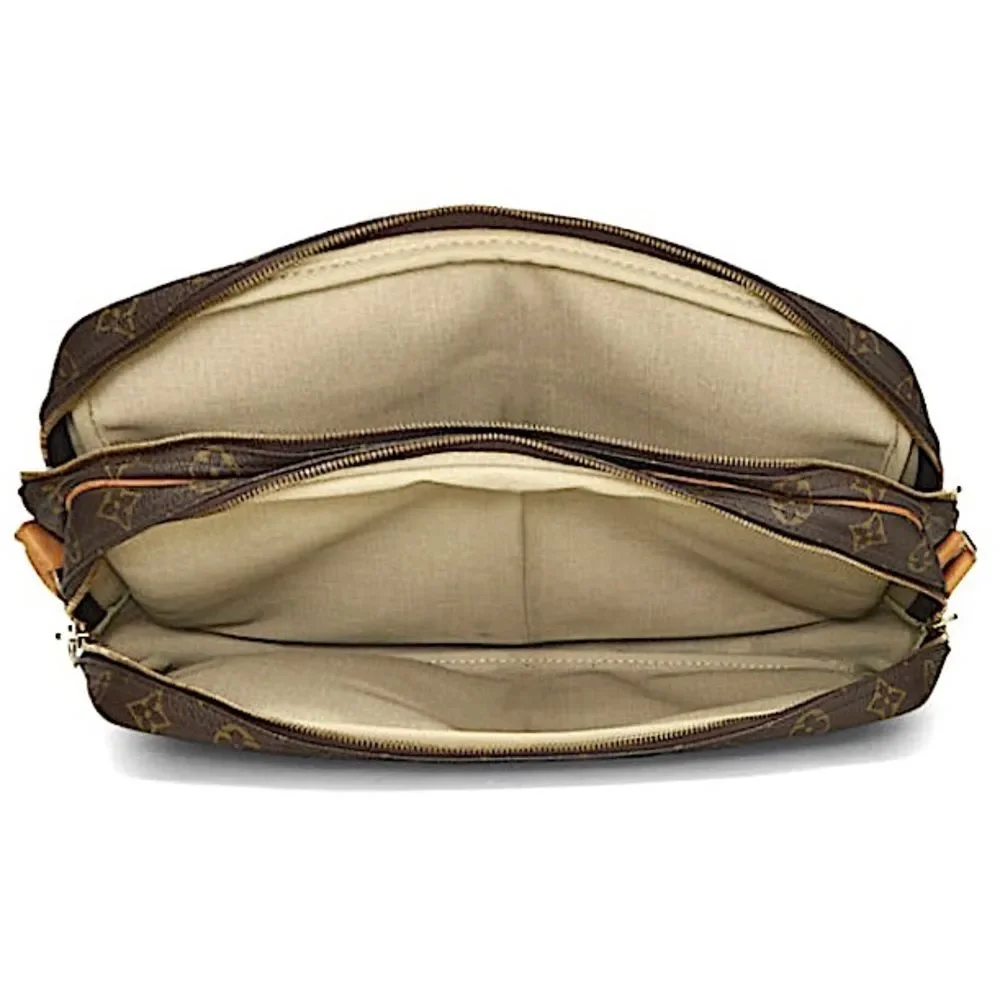 LOUIS VUITTON Reporter Monogram Messenger Bag GM LV Dust Bag & COA Authentic